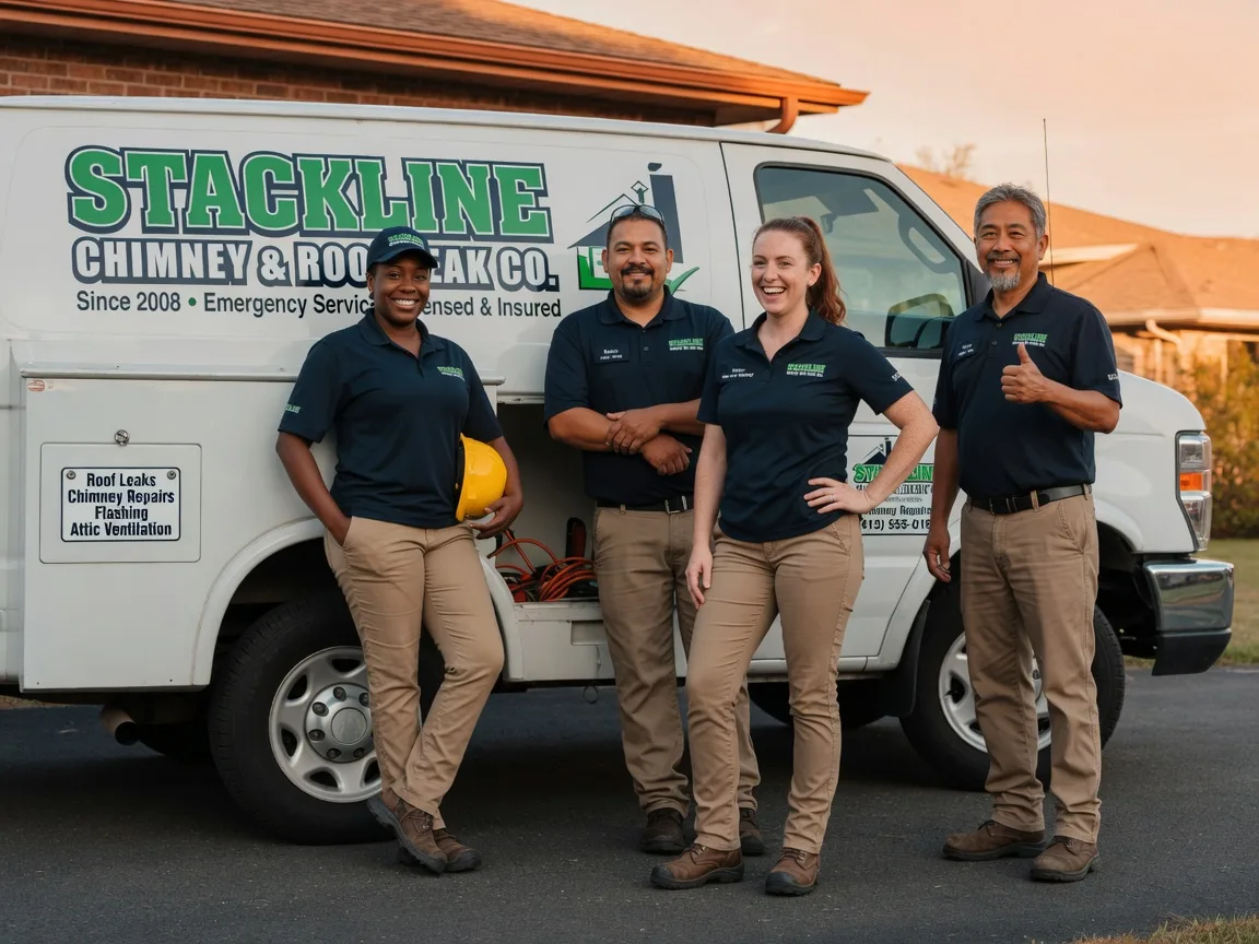 Chimney flashing repair company in Harrison, ME